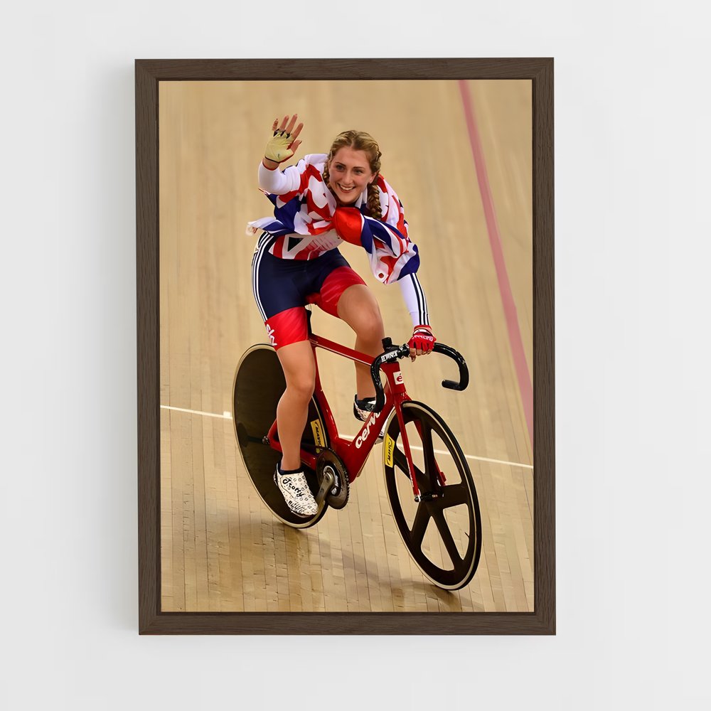Poster La Piste Olympique – affiche Cyclisme (vue 5)